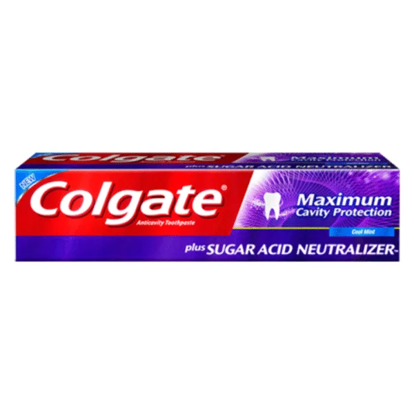 Colgate Maximum Cavity Protection Plus Sugar Acid Neutralizer - 225g Colgate Maximum Cavity Protection Plus Sugar Acid Neutralizer - 225g - Image 1