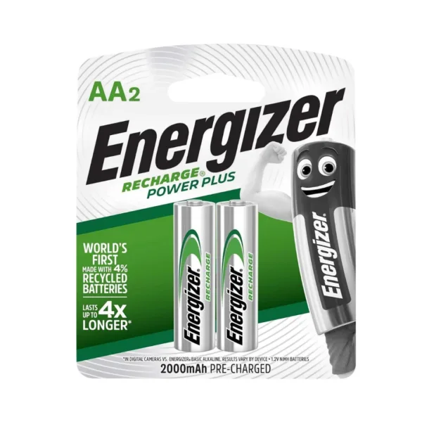 Energizer Rech/Battery  - NH15BP2 [AA2S]-2500MAH - Image 1