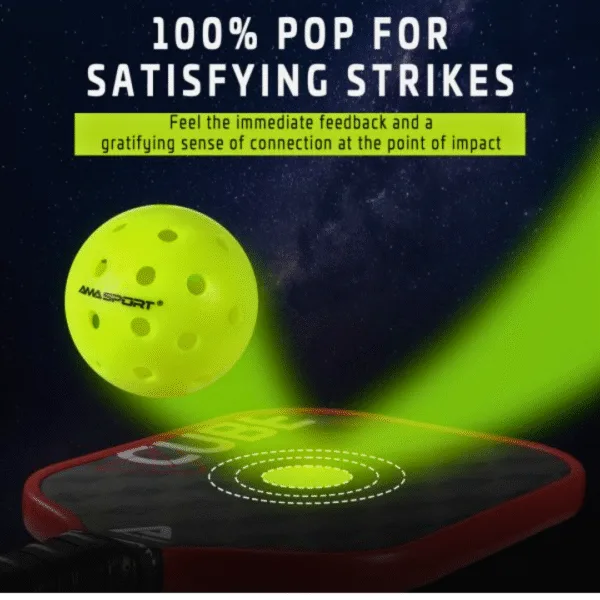 AMA Sport Outdoor PickleBall Rotational - 12Pcs - Image 3
