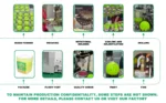 AMA Sport Outdoor PickleBall Rotational - 12Pcs - Image 4