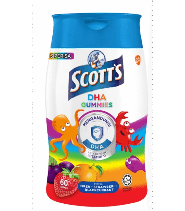 Scott's Gummies Multi Flavor 60s - Image 1