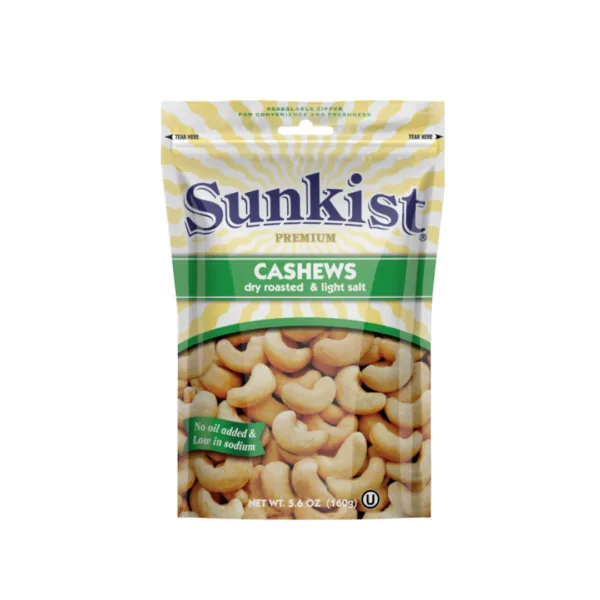Sunkist Dry& Salted Cashew nut in shell (150g) - Image 1