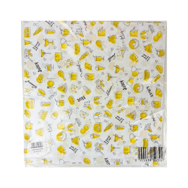 Hampburger Printed Paper - 12"x11.5" Hampburger Printed Paper - 12"x11.5" - Image 1