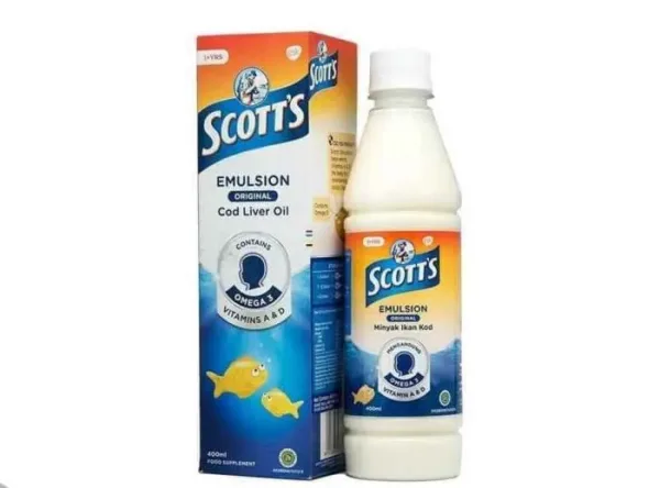 scotts_emulsion_scotts_emulisions_original_400ml--milkmart_full01_mpkwql7m Scott's Emulsion Cod Liver Oil Original Flavor (400ml) - Image 1