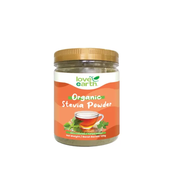20 Love Earth - Organic Stevia Powder 120g - Image 1