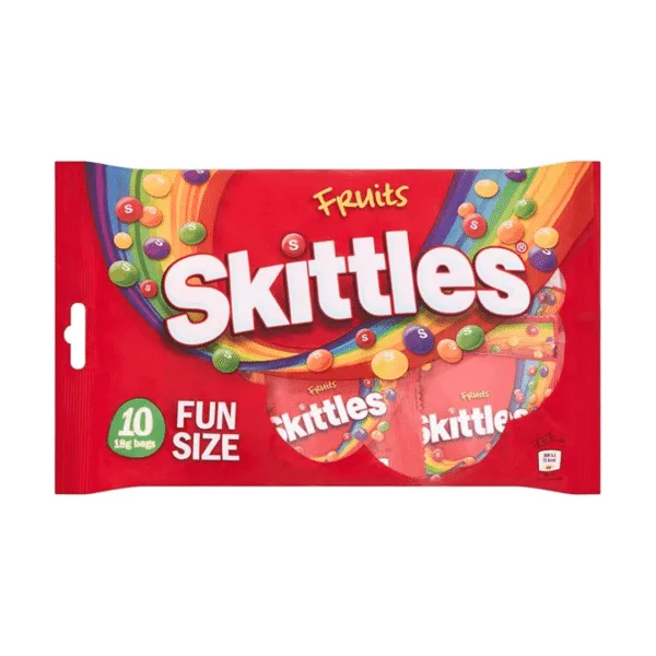 Skittles Fruits Fun Size Candies 18bags - 324g - Image 1