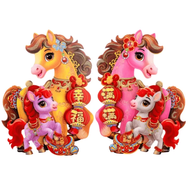 Chinese New Year Wallpaper - Horse (1) - Image 1