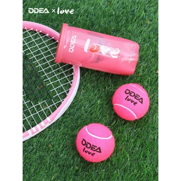 Tennis Ball Odea Love Pink - 2pcs - Image 3