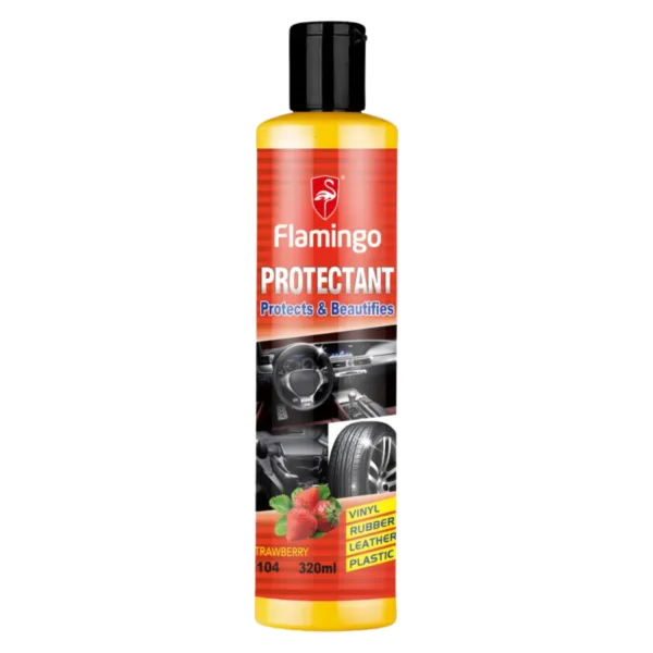 Flamingo Shine & Protect Protectant Spray Strawberry 320ml - Image 1