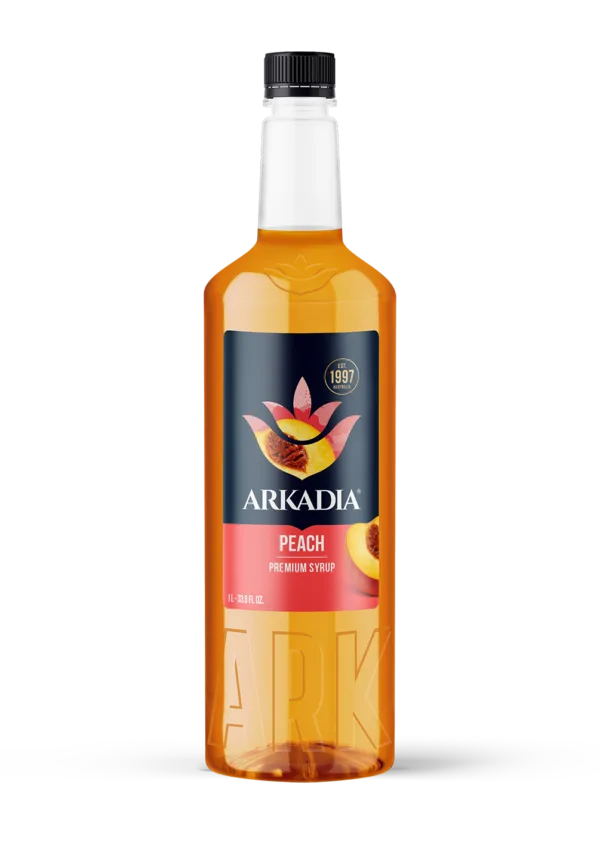 Arkadia-Syrups_Peach Arkadia Premium Syrup Peach - 1L - Image 1