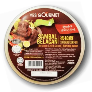 Yes Gourmet Sambal Belacan Condiments - 250g
